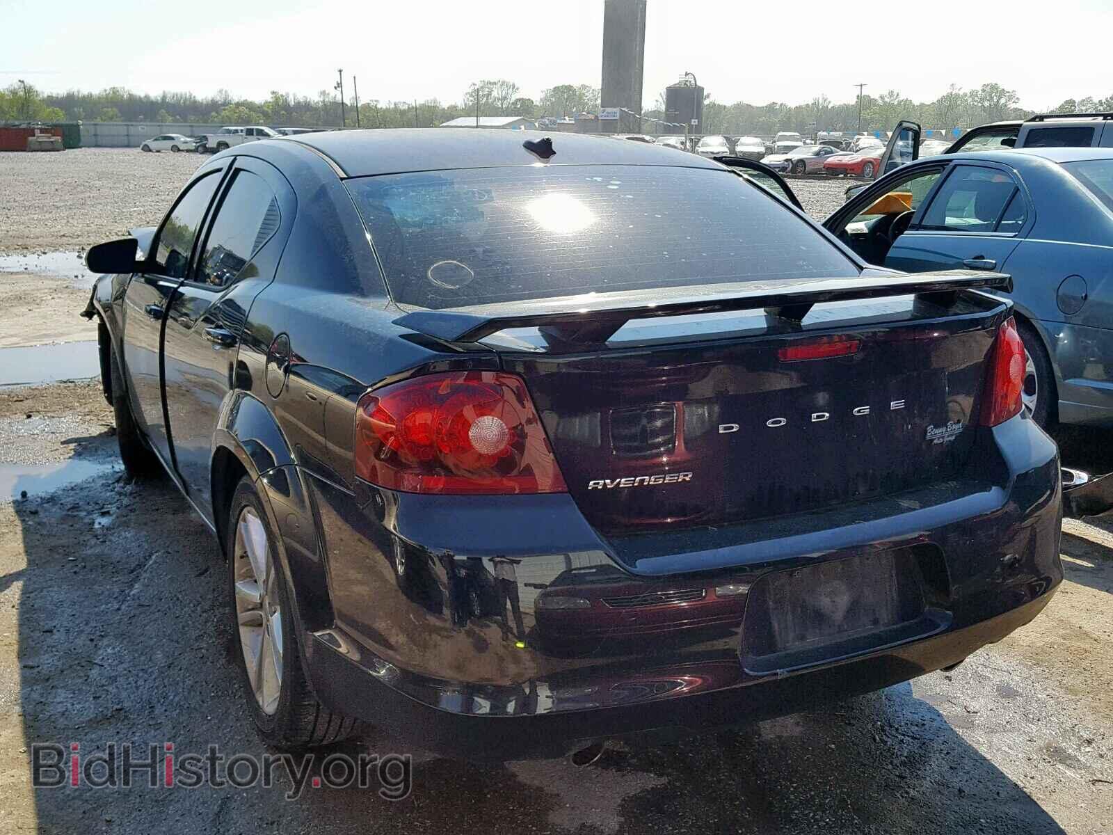 2012 DODGE AVENGER - VIN: 1C3CDZAG0CN255132 - Фото 3
