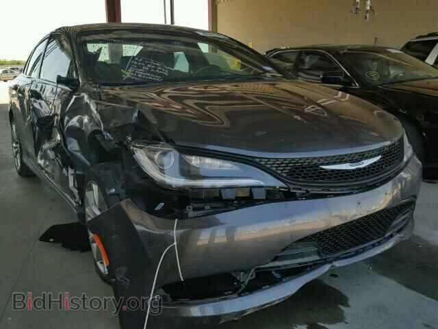 Фотография 1C3CCCBB7FN682525 - CHRYSLER 200 2015