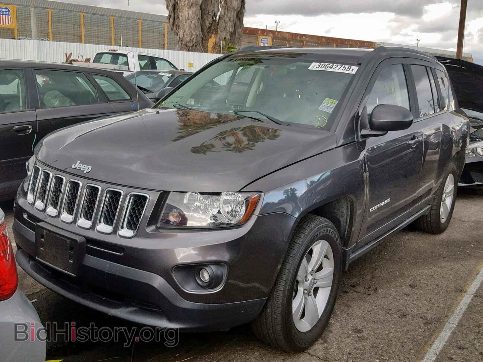 2014 JEEP COMPASS SP - VIN: 1C4NJDBBXED776743 - Фото 2