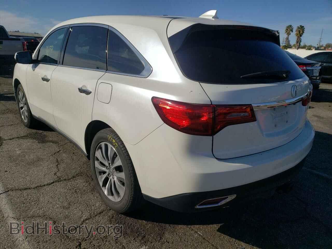 2016 ACURA MDX - VIN: 5FRYD3H47GB005268 - Фото 3