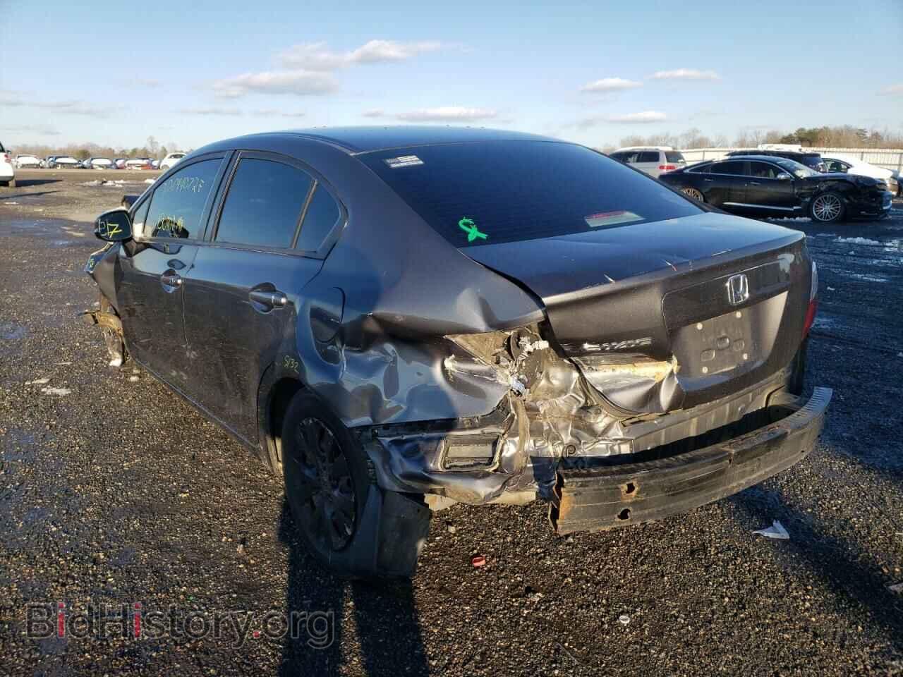 2012 HONDA CIVIC - VIN: 2HGFB2F5XCH333469 - Фото 3