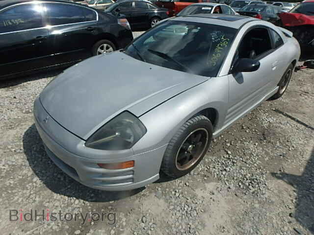 2002 MITSUBISHI ECLIPSE - VIN: 4A3AC54H42E085680 - Фото 2
