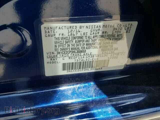2017 NISSAN VERSA - VIN: 3N1CE2CP3HL355653 - Photo 10