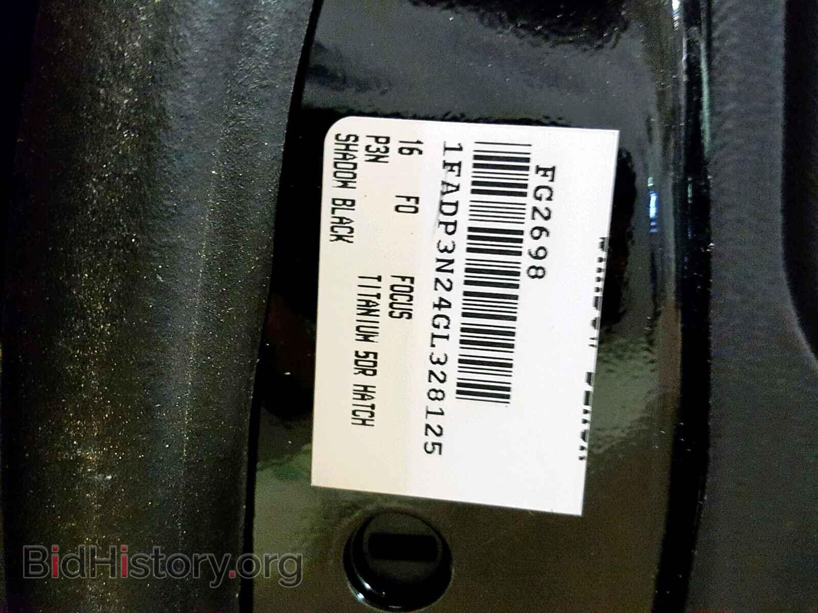 2016 FORD FOCUS - VIN: 1FADP3N24GL328125 - Фото 10