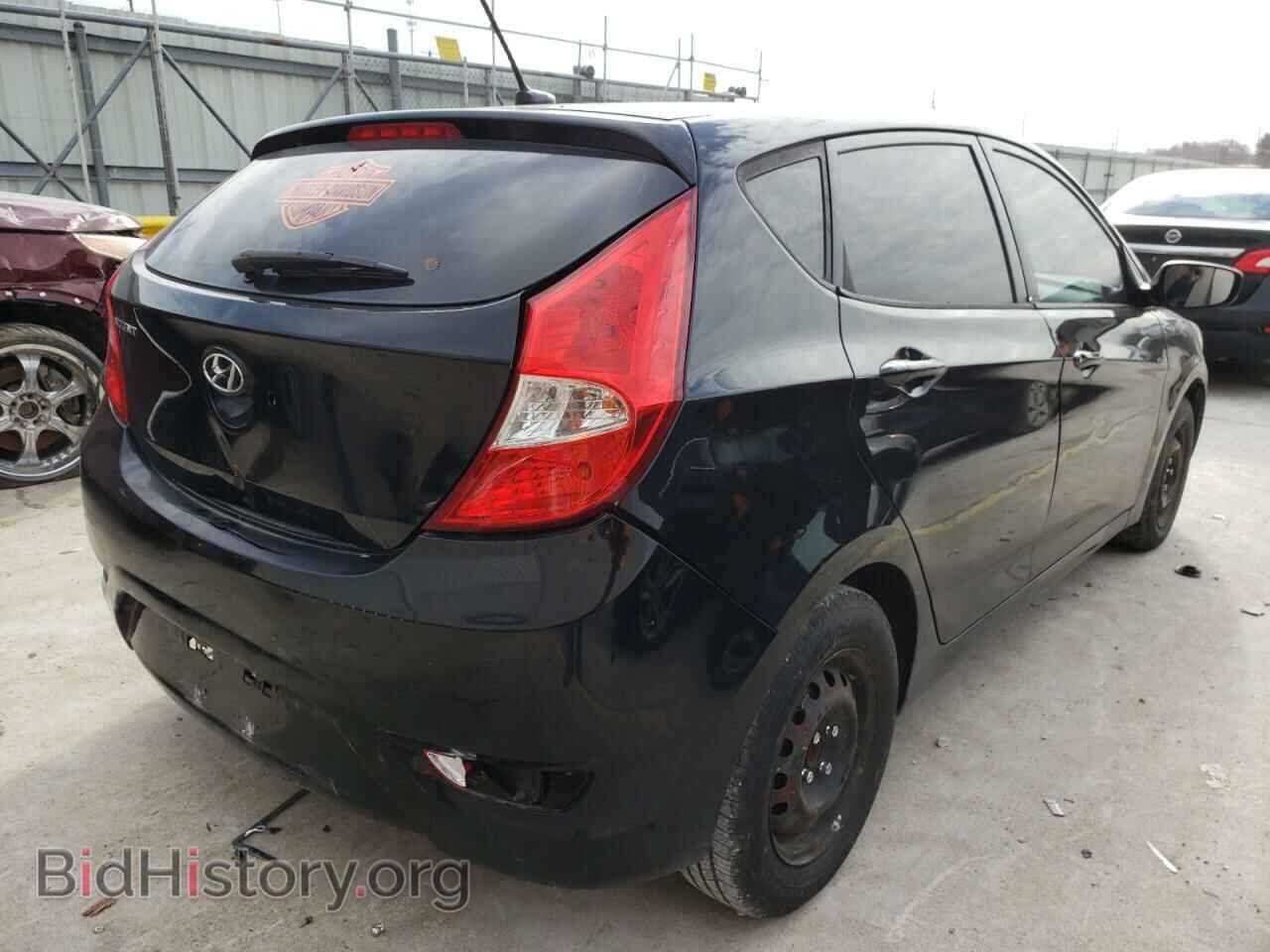 2012 HYUNDAI ACCENT - VIN: KMHCT5AEXCU051722 - Фото 4