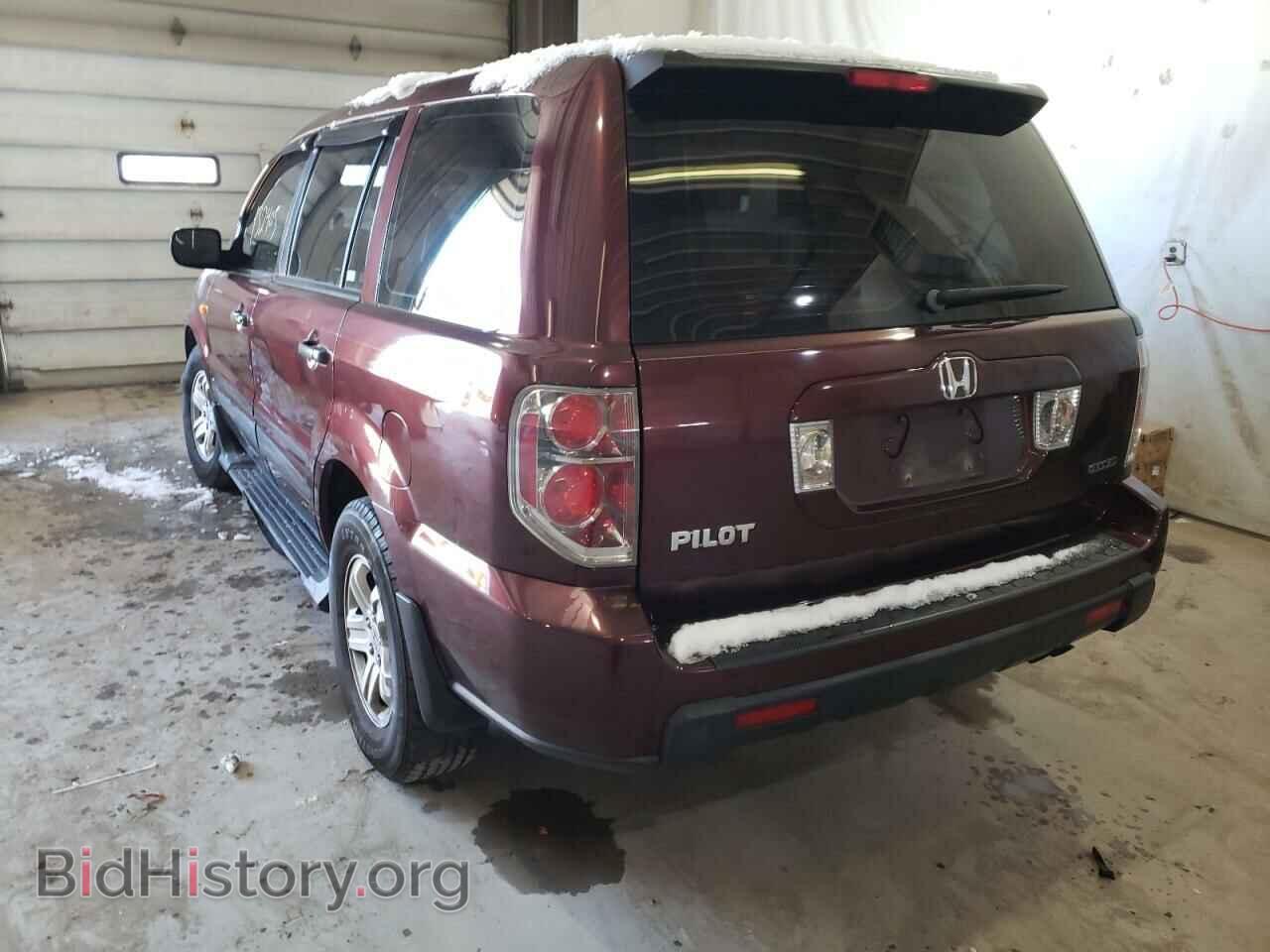 2007 HONDA PILOT - VIN: 2HKYF18117H522895 - Фото 3