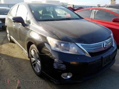 2010 Lexus HS HS 250h, black — VIN JTHBB1BA5A2019016, Copart