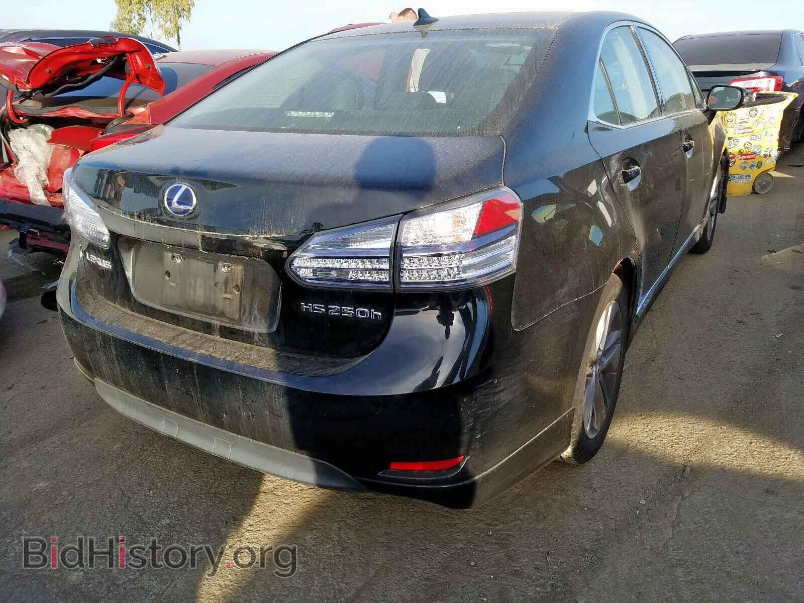 2010 LEXUS HS - VIN: JTHBB1BA5A2019016 - Фото 4
