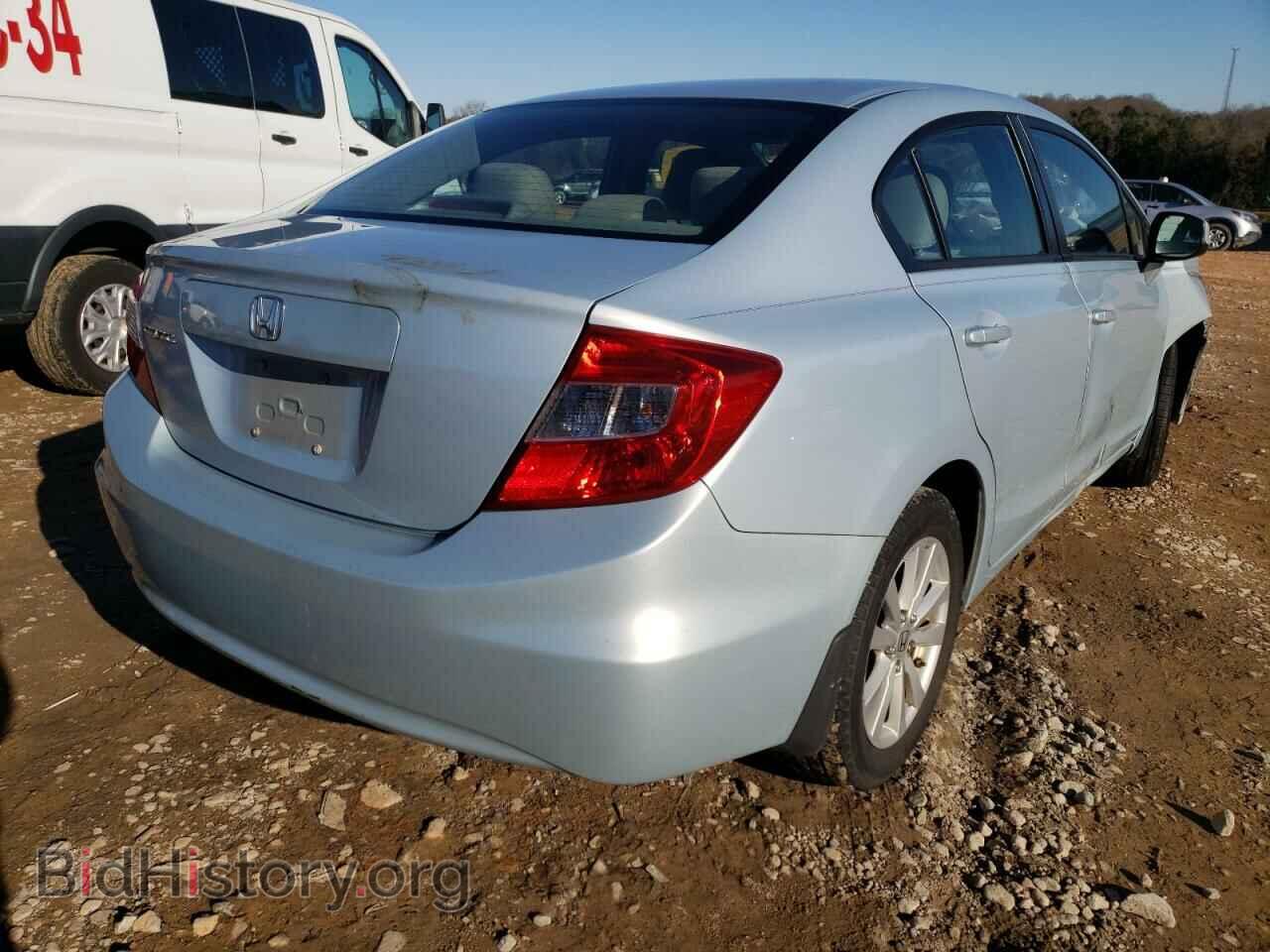2012 HONDA CIVIC - VIN: 2HGFB2F83CH596865 - Фото 4
