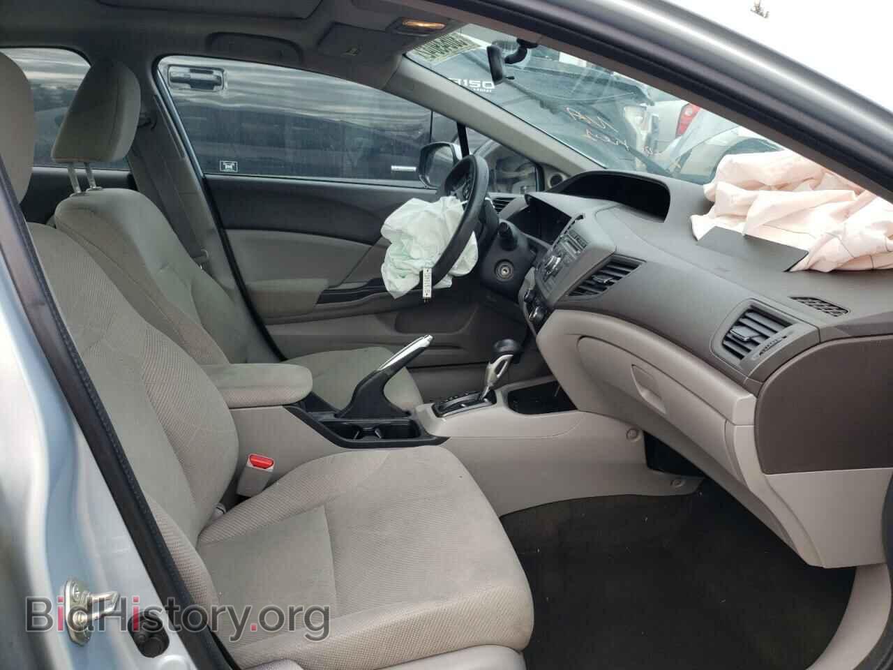 2012 HONDA CIVIC - VIN: 2HGFB2F83CH596865 - Фото 5