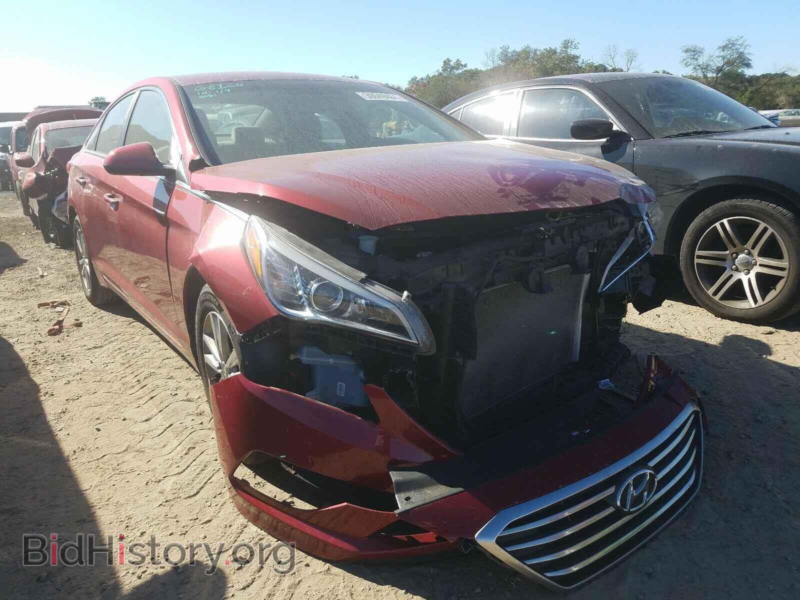 Фотография 5NPE24AF3GH372696 - HYUNDAI SONATA 2016