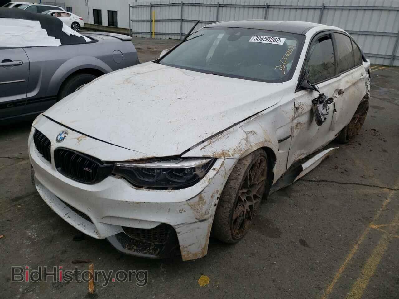 2018 BMW M3 - VIN: WBS8M9C59J5J78179 - Фото 2