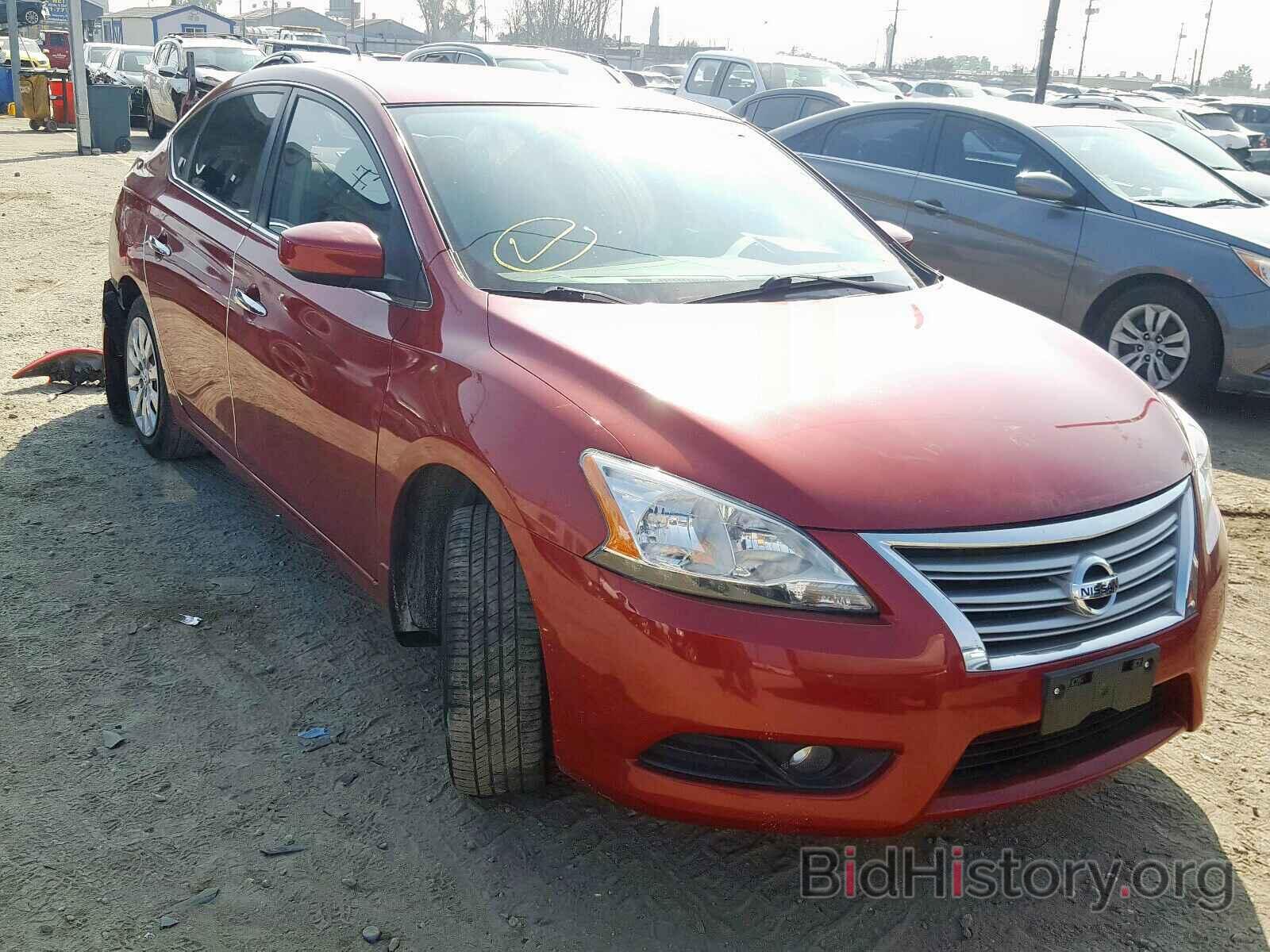 Photo 3N1AB7AP8EY298512 - NISSAN SENTRA 2014