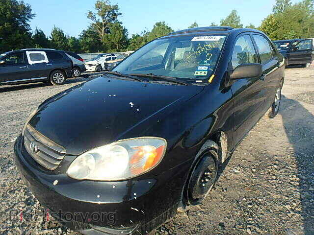 2003 TOYOTA COROLLA - VIN: 2T1BR32E63C125152 - Фото 2