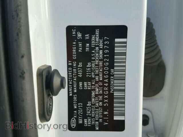 2013 KIA OPTIMA - VIN: 5XXGR4A60DG219737 - Photo 10