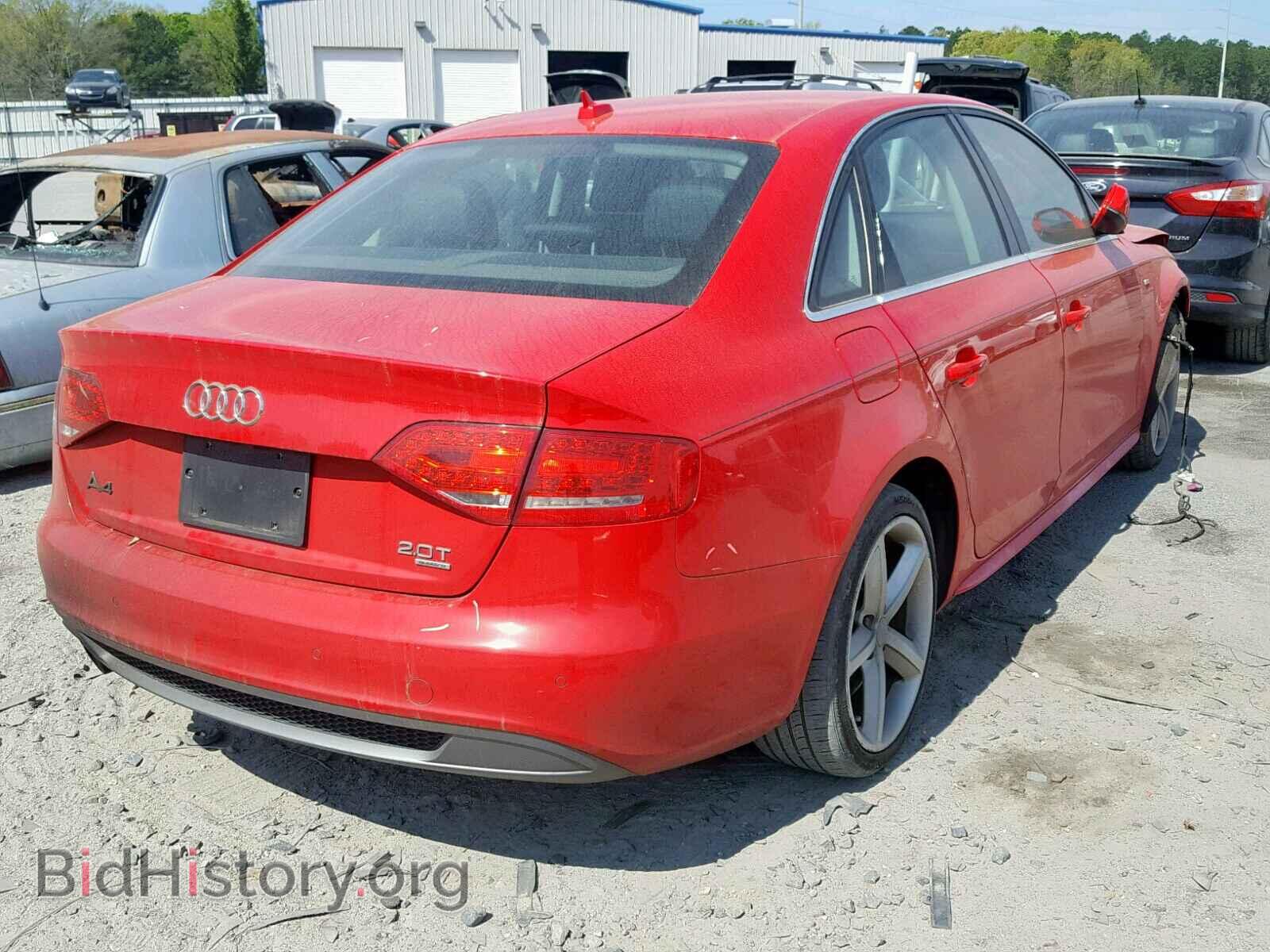 2012 AUDI A4 - VIN: WAUFFAFL9CN005685 - Фото 4