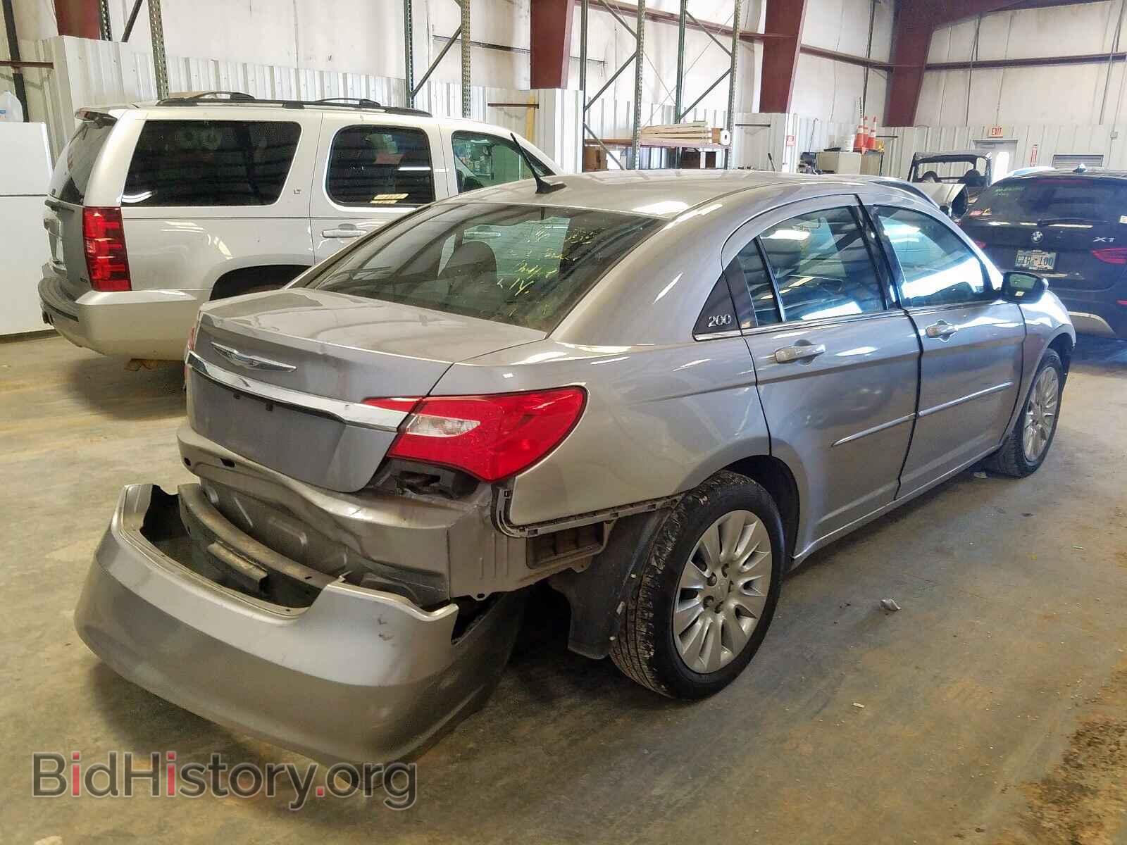 2014 CHRYSLER 200 - VIN: 1C3CCBAB2EN167555 - Фото 4