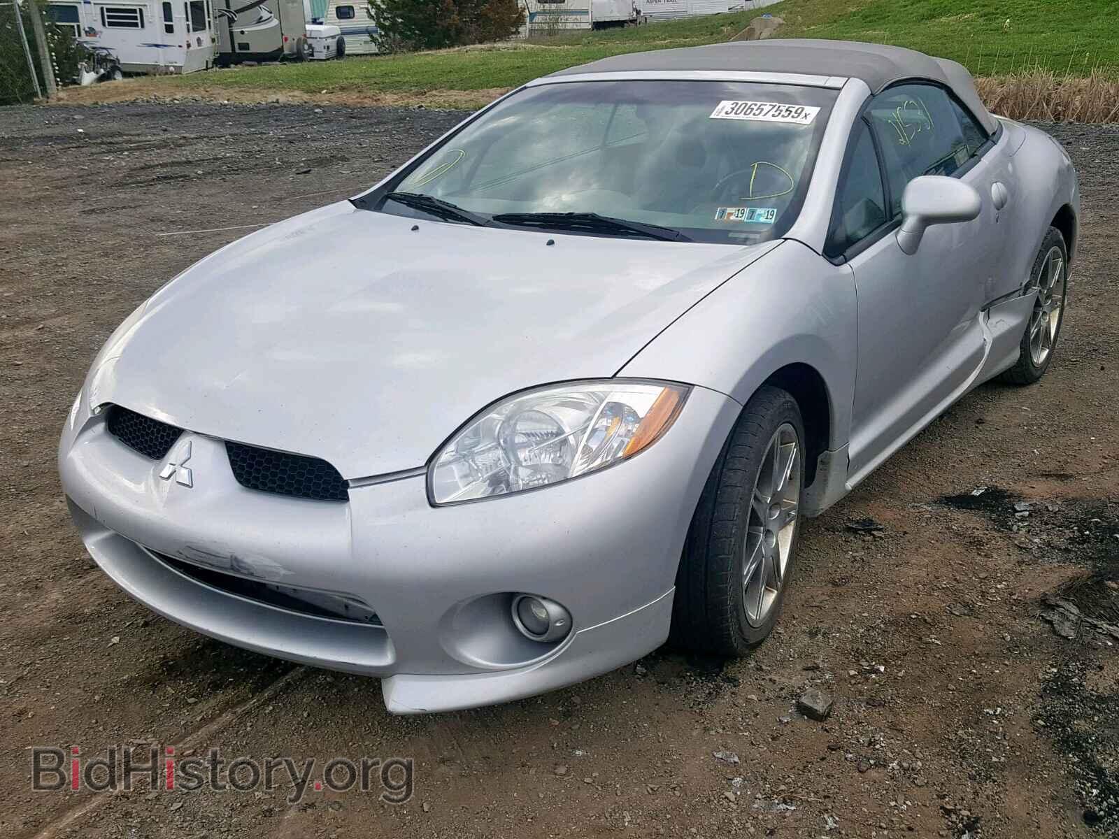 2008 MITSUBISHI ECLIPSE - VIN: 4A3AL35T78E001268 - Фото 2