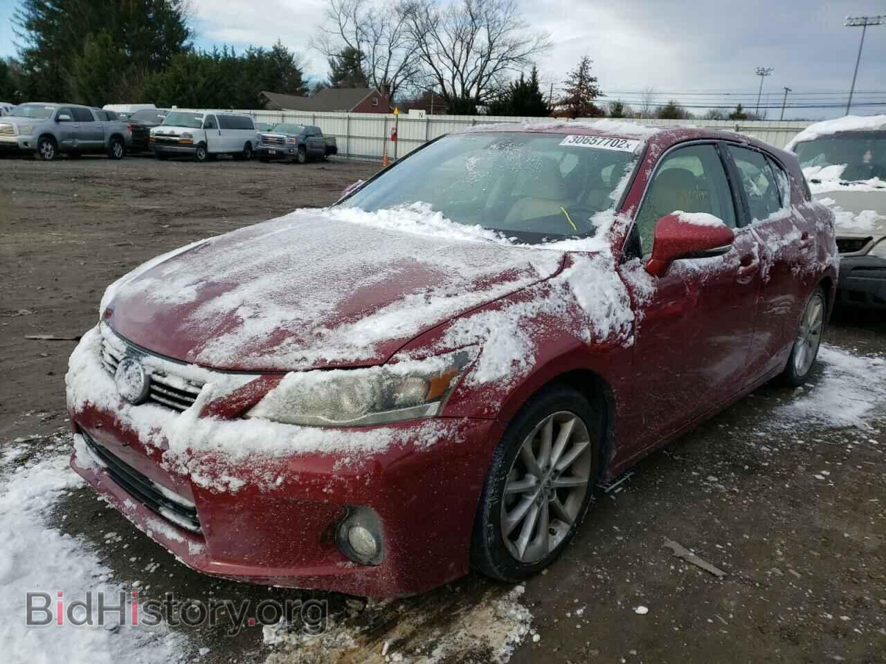2012 LEXUS CT 200 - VIN: JTHKD5BH3C2089051 - Фото 2