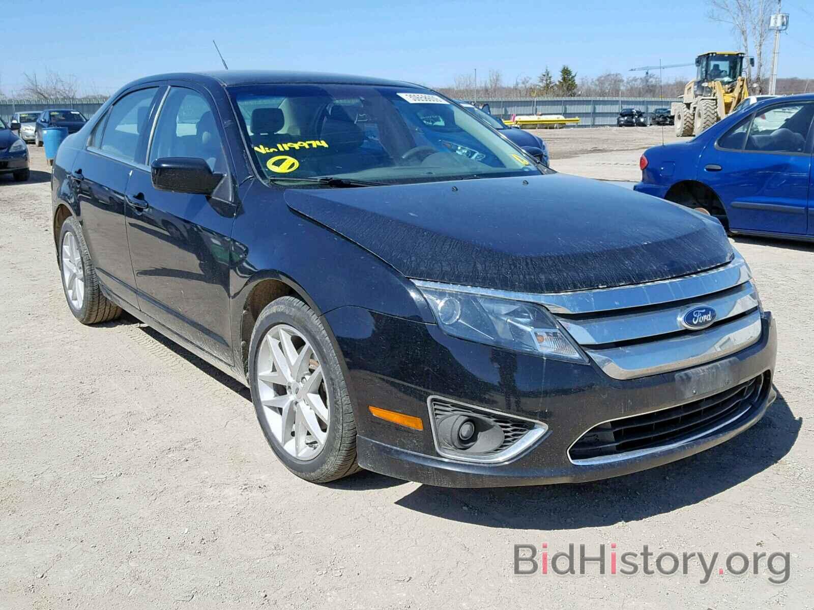 Photo 3FAHP0JA0CR119974 - FORD FUSION SEL 2012