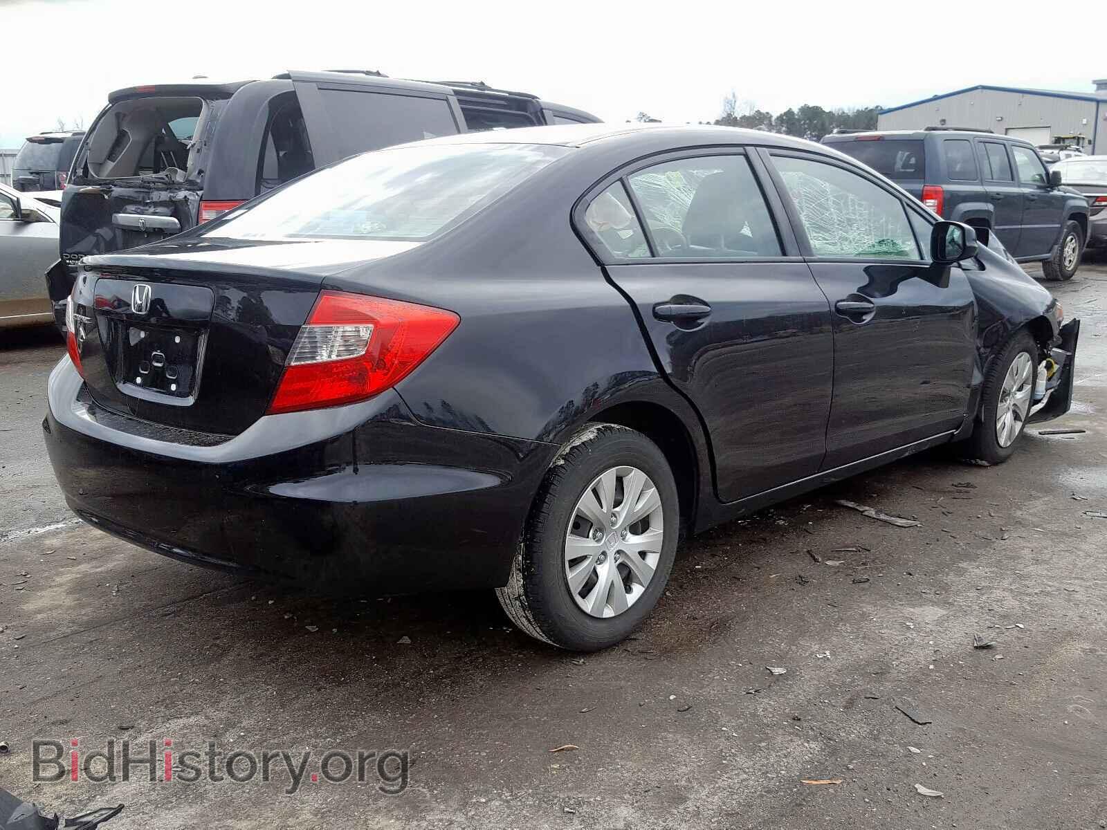 2012 HONDA CIVIC - VIN: 19XFB2F52CE083848 - Фото 4