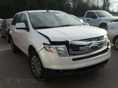 2009 Ford EDGE Edge Limit, white — VIN 2FMDK39C19BA53467, Copart