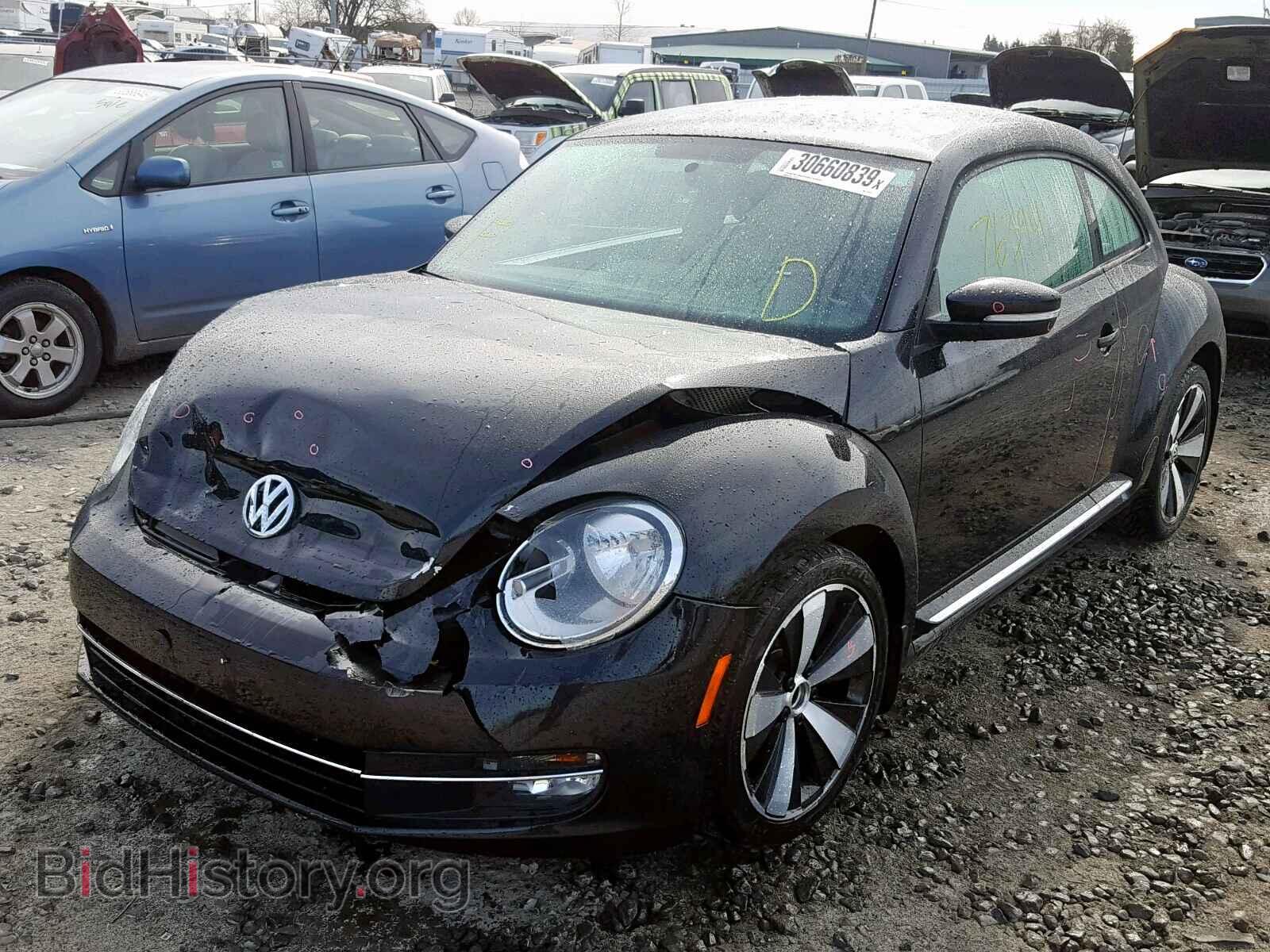 2012 VOLKSWAGEN BEETLE - VIN: 3VWVA7AT2CM624675 - Фото 2