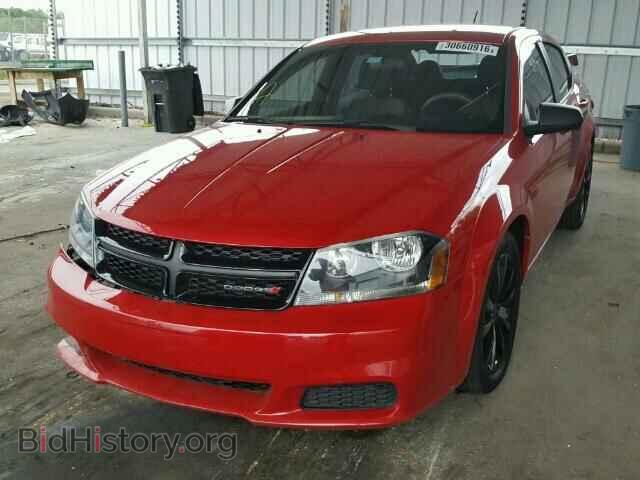 2014 DODGE AVENGER - VIN: 1C3CDZAG3EN104188 - Фото 2