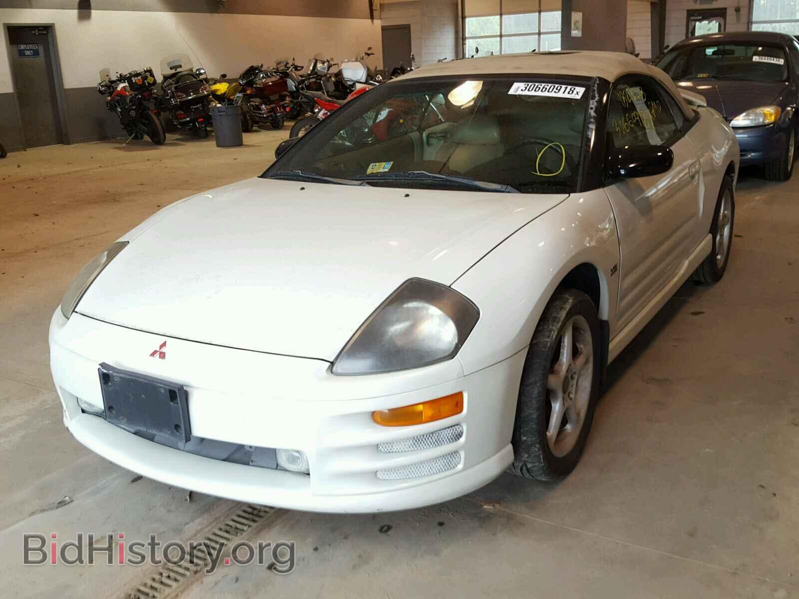 2001 MITSUBISHI ECLIPSE - VIN: 4A3AE55H71E005554 - Фото 2