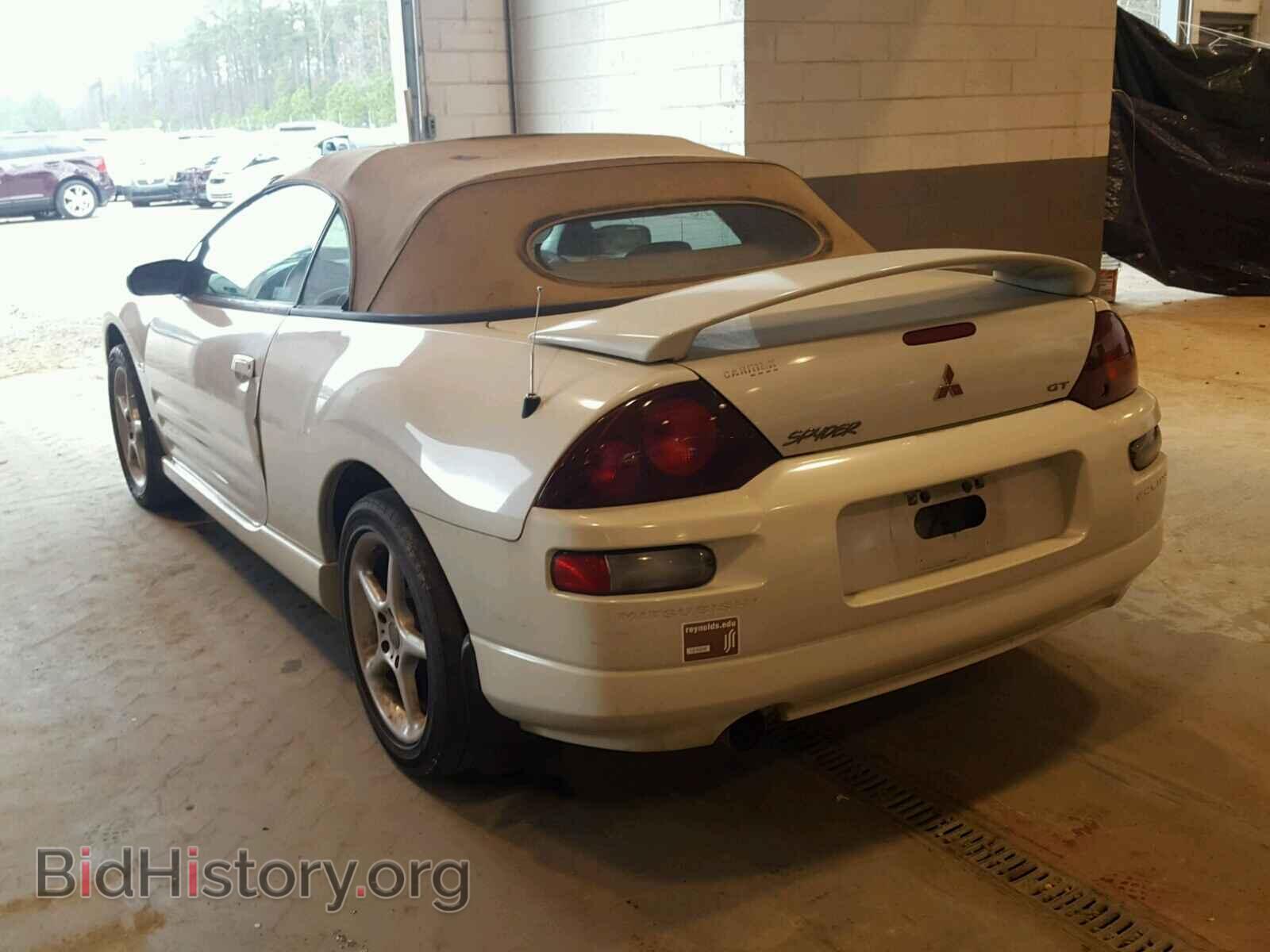 2001 MITSUBISHI ECLIPSE - VIN: 4A3AE55H71E005554 - Фото 3