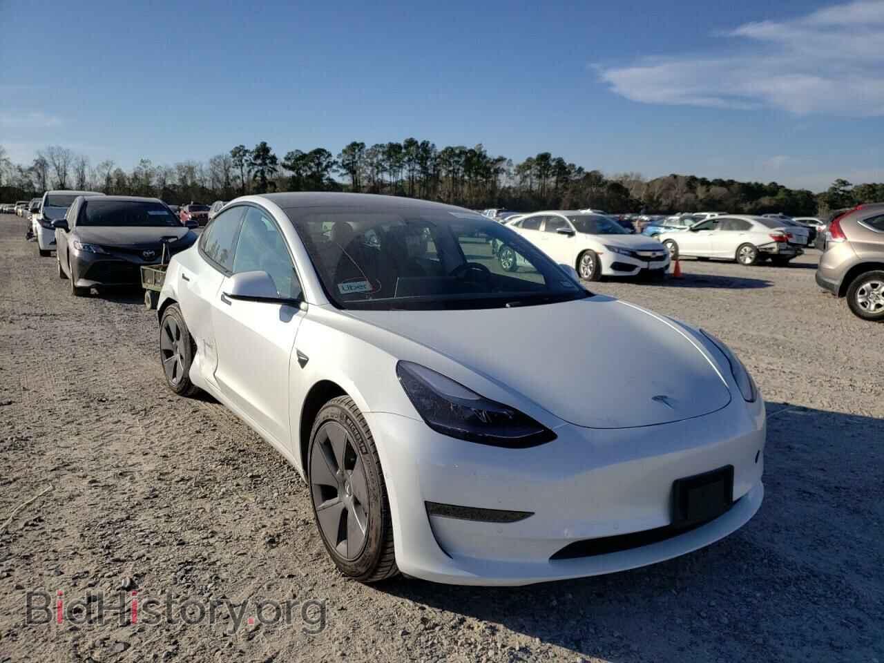 Photo 5YJ3E1EA0MF088657 - TESLA MODEL 3 2021