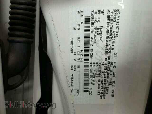 2012 FORD FOCUS - VIN: 1FAHP3K28CL338480 - Photo 10