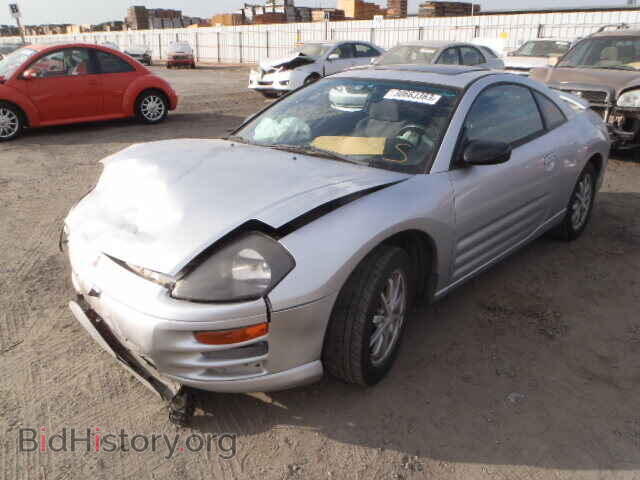 2000 MITSUBISHI ECLIPSE - VIN: 4A3AC44G3YE037145 - Фото 2
