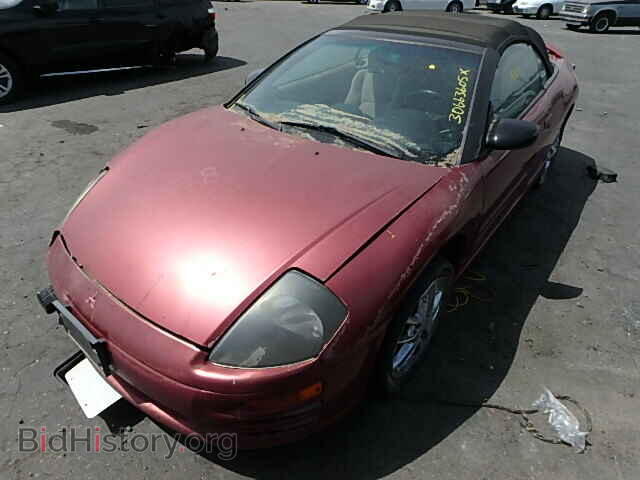 2001 MITSUBISHI ECLIPSE - VIN: 4A3AE55H21E000407 - Фото 2