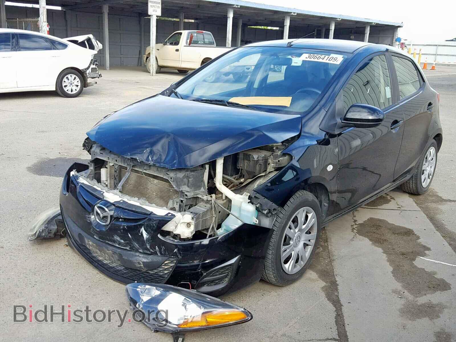2011 MAZDA 2 - VIN: JM1DE1HZ7B0124667 - Фото 2