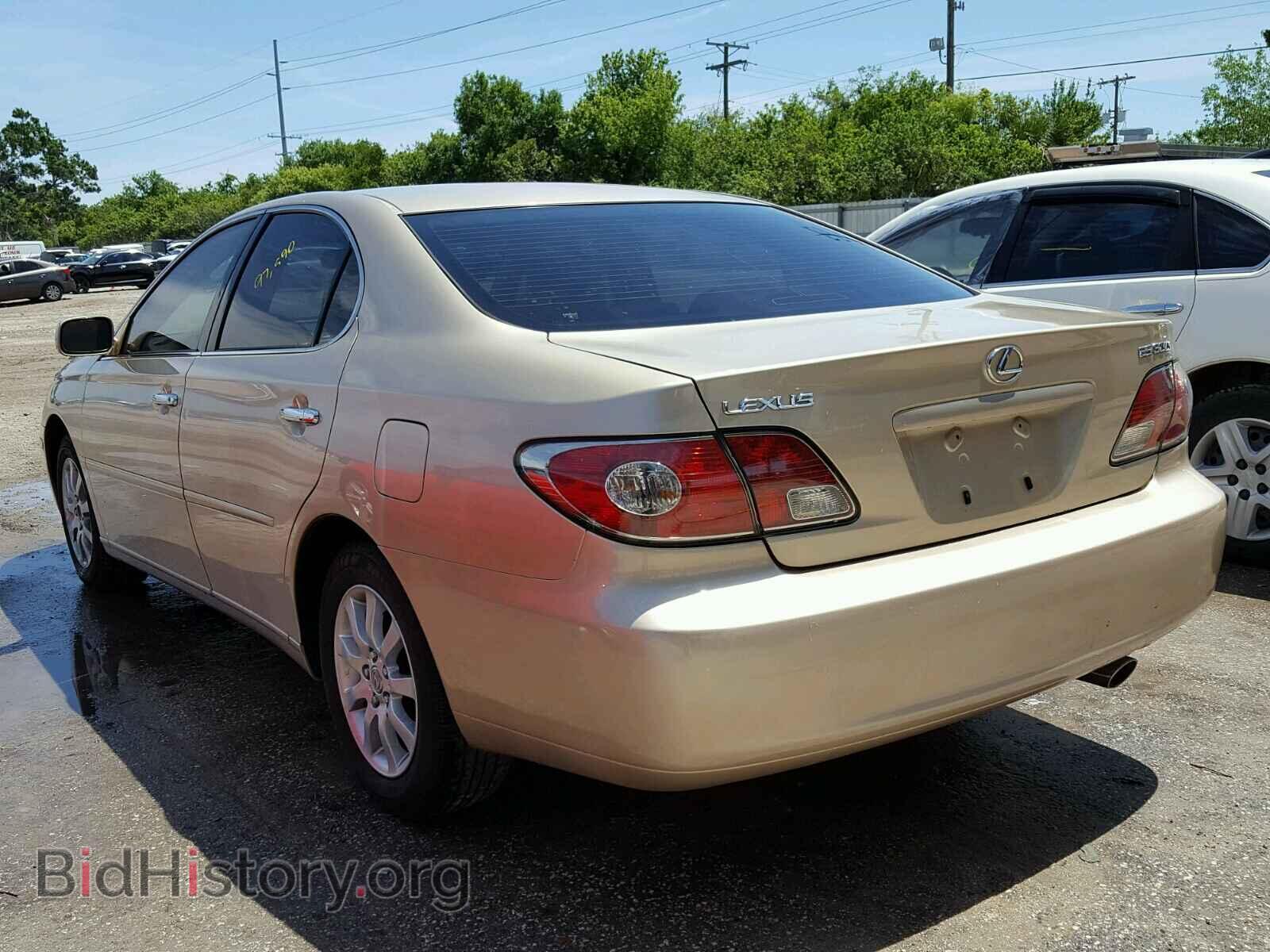 2003 LEXUS ES300 - VIN: JTHBF30G430141193 - Фото 3
