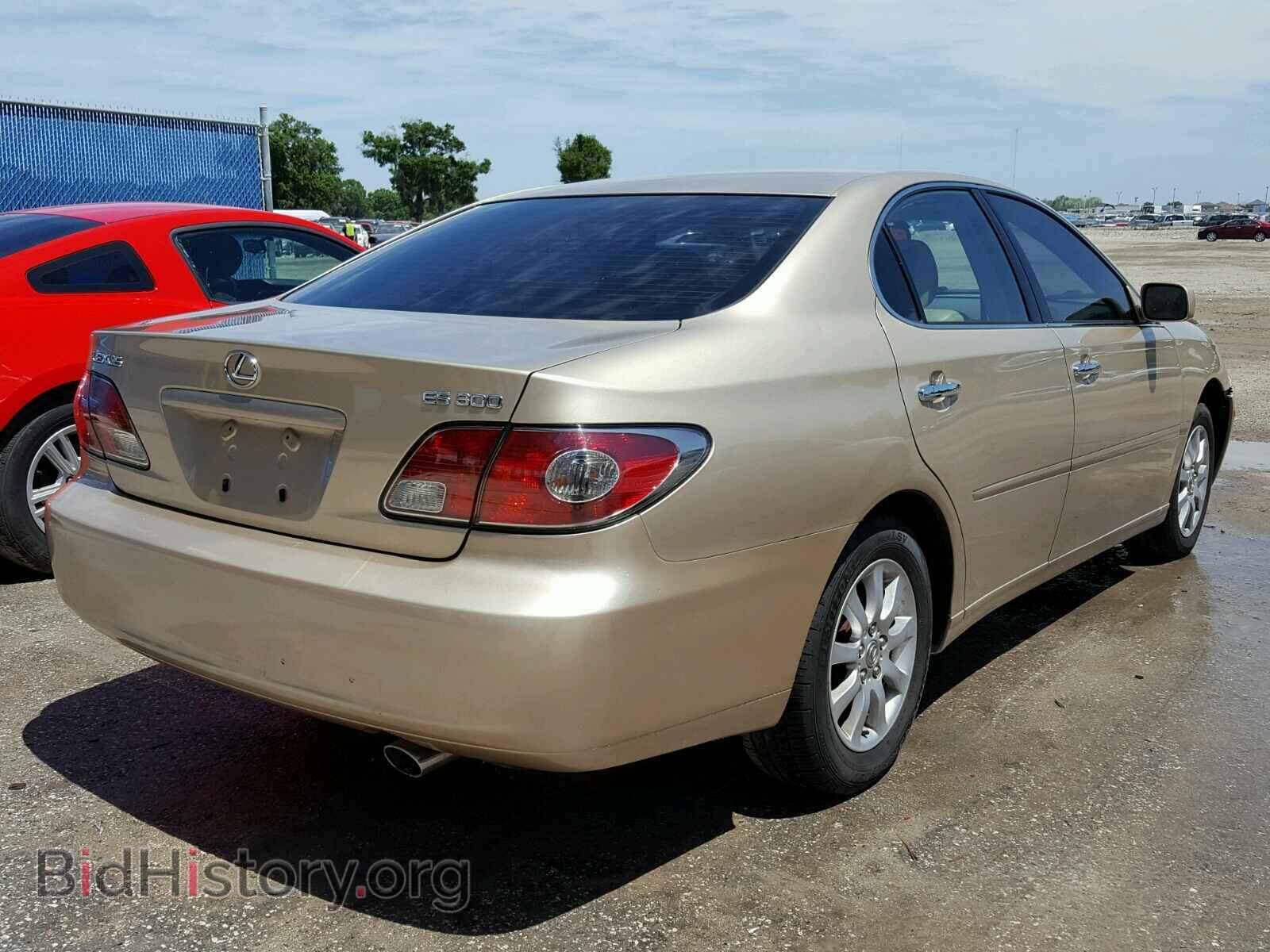 2003 LEXUS ES300 - VIN: JTHBF30G430141193 - Фото 4