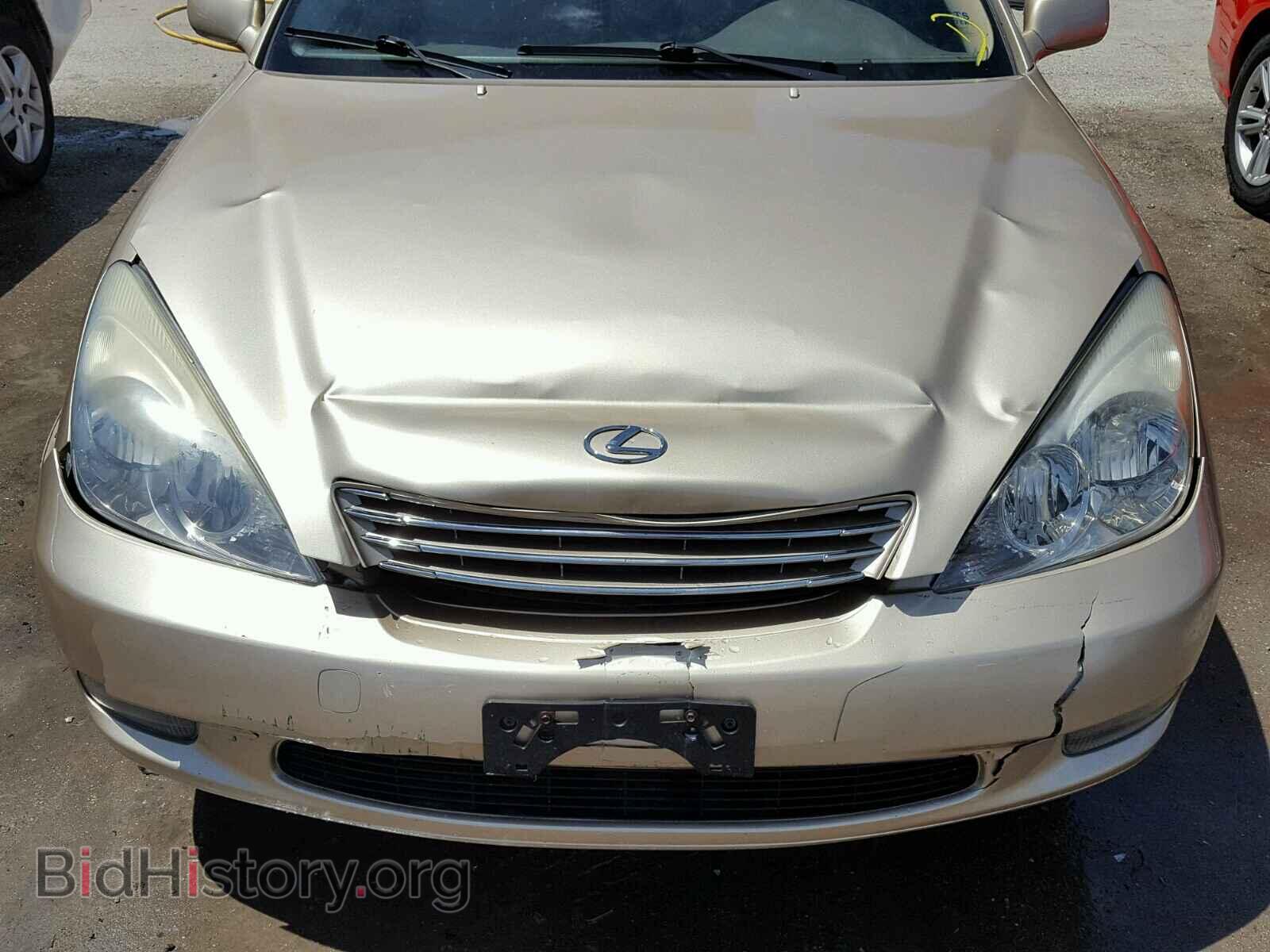 2003 LEXUS ES300 - VIN: JTHBF30G430141193 - Фото 9