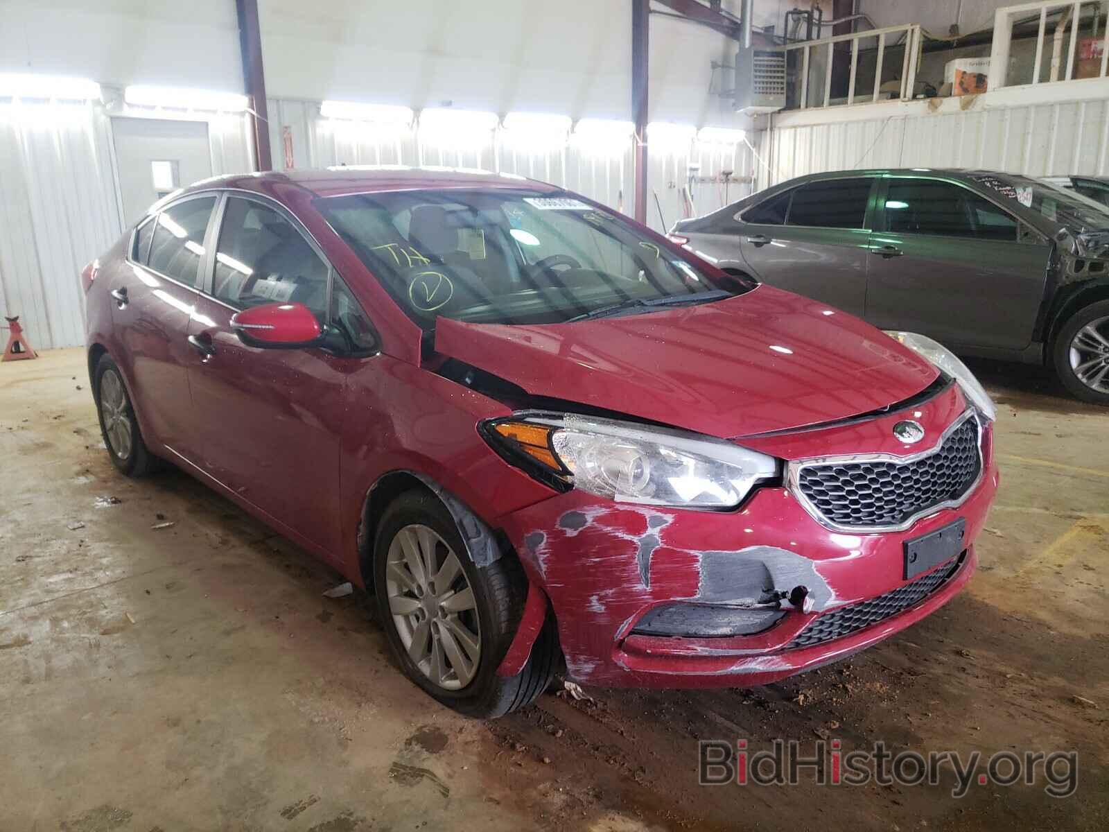 Photo KNAFX4A63E5091918 - KIA FORTE 2014