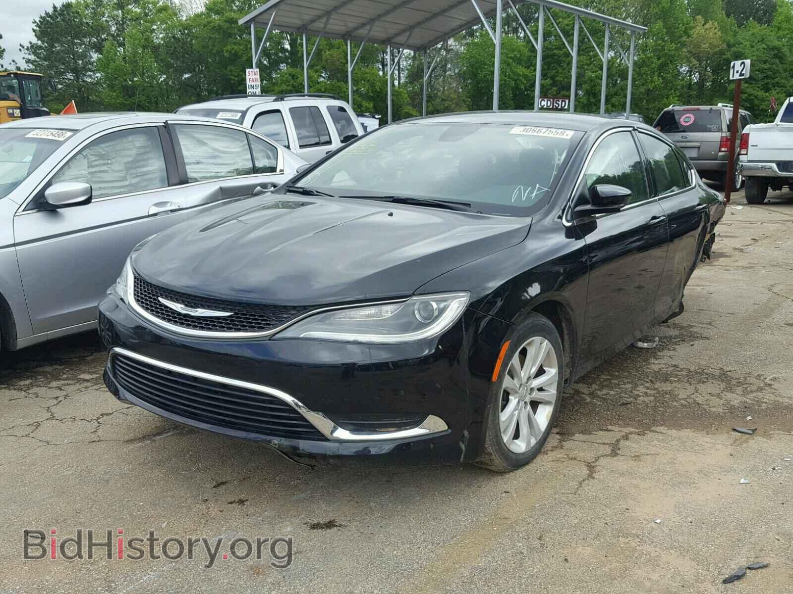 Фотография 1C3CCCAB9GN109225 - CHRYSLER 200 2016