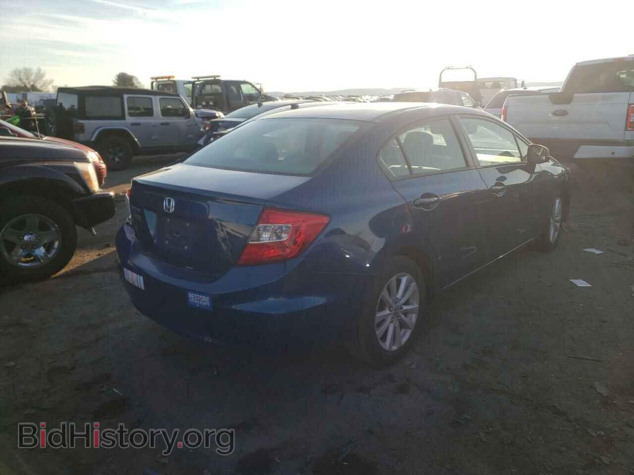 2012 HONDA CIVIC - VIN: 2HGFB2F83CH538822 - Фото 4