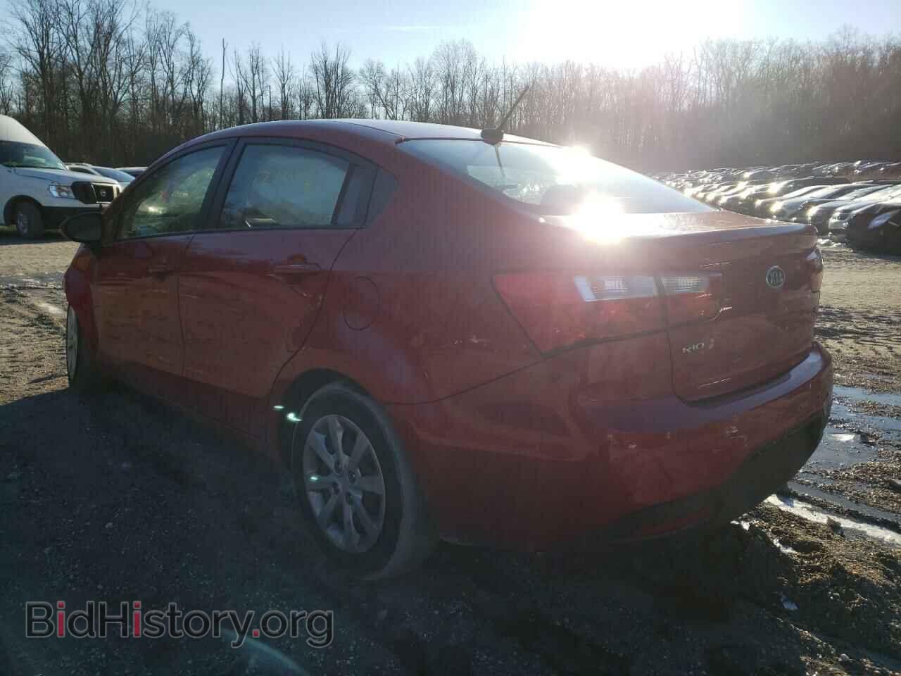 2012 KIA RIO - VIN: KNADM4A3XC6050375 - Фото 3