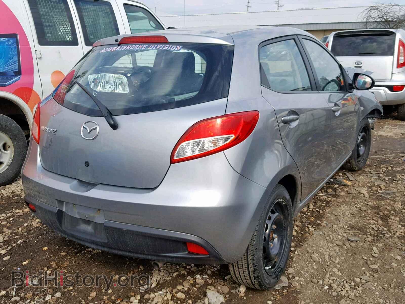 2013 MAZDA 2 - VIN: JM1DE1KY2D0154677 - Фото 4