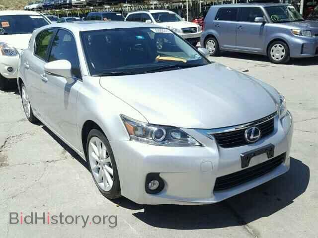 Photo JTHKD5BH3C2073318 - LEXUS CT 200 2012