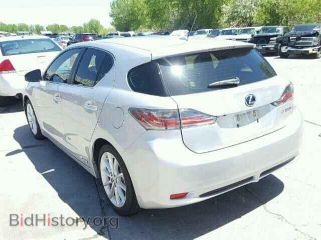 2012 LEXUS CT 200 - VIN: JTHKD5BH3C2073318 - Фото 3