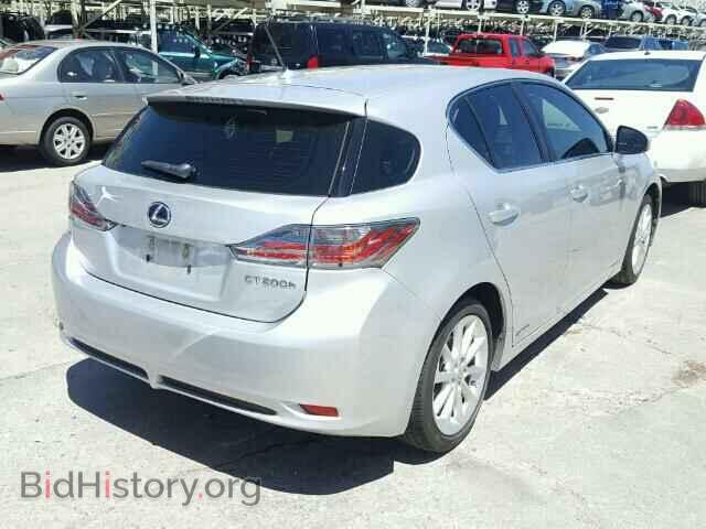 2012 LEXUS CT 200 - VIN: JTHKD5BH3C2073318 - Фото 4