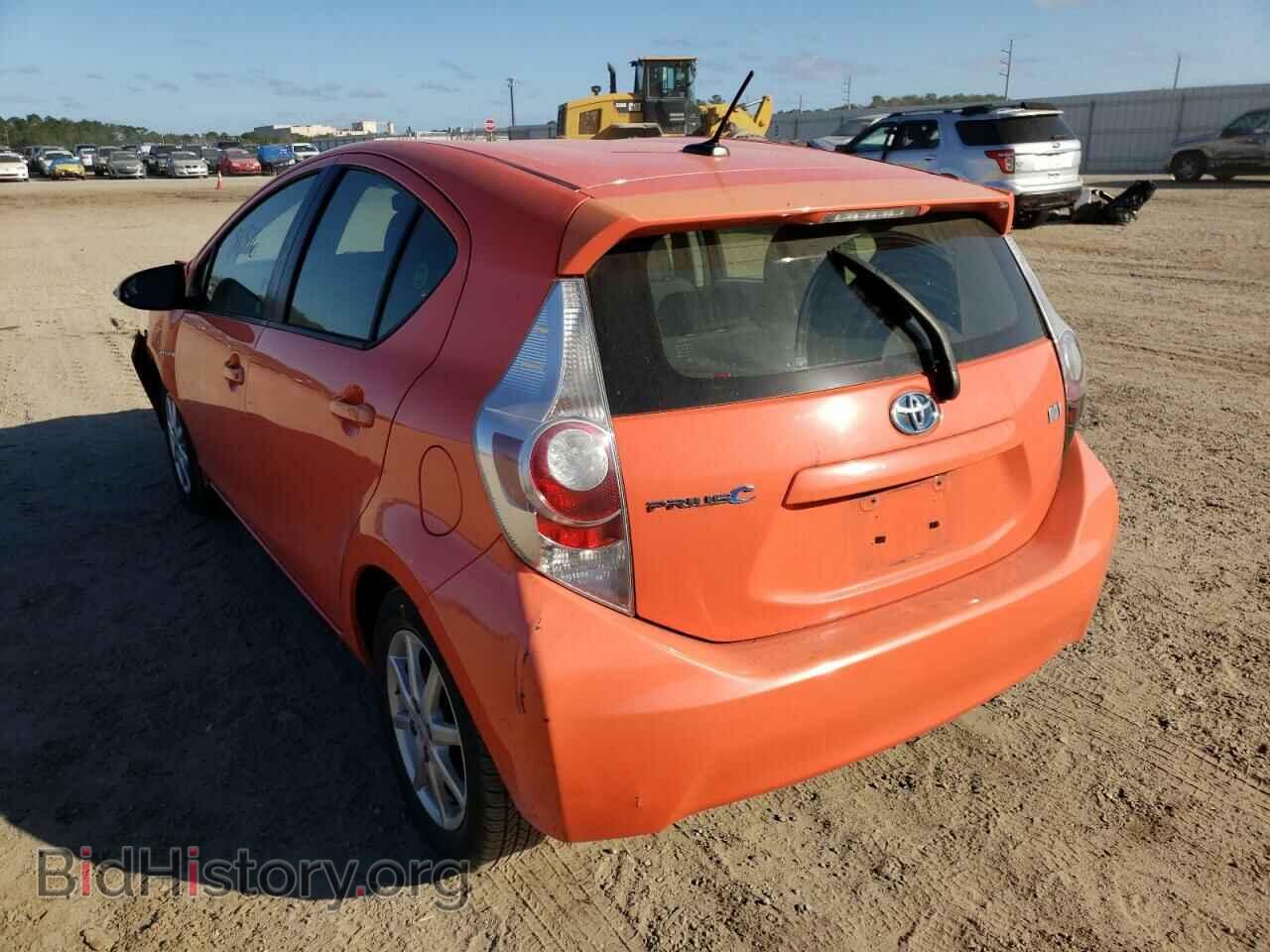 2012 TOYOTA PRIUS - VIN: JTDKDTB34C1004590 - Фото 3
