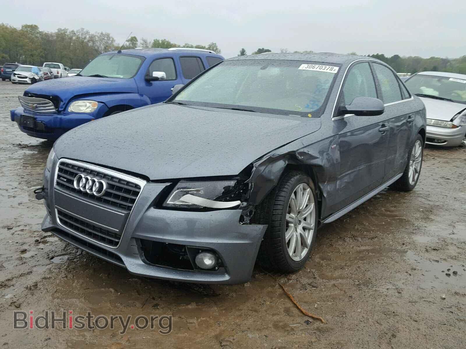 2012 AUDI A4 - VIN: WAUFFAFL0CA117699 - Фото 2