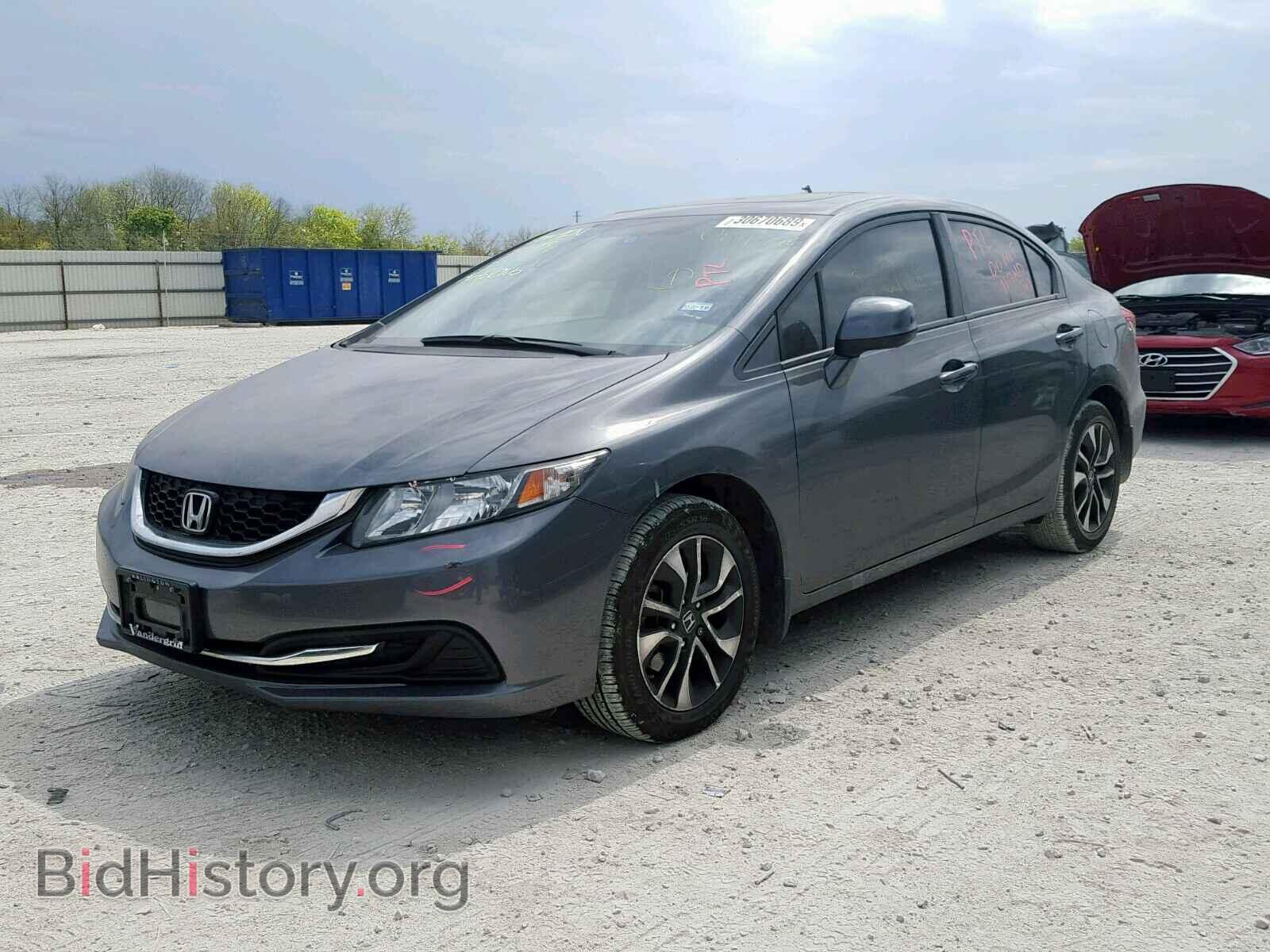 2013 HONDA CIVIC - VIN: 19XFB2F84DE084446 - Фото 2
