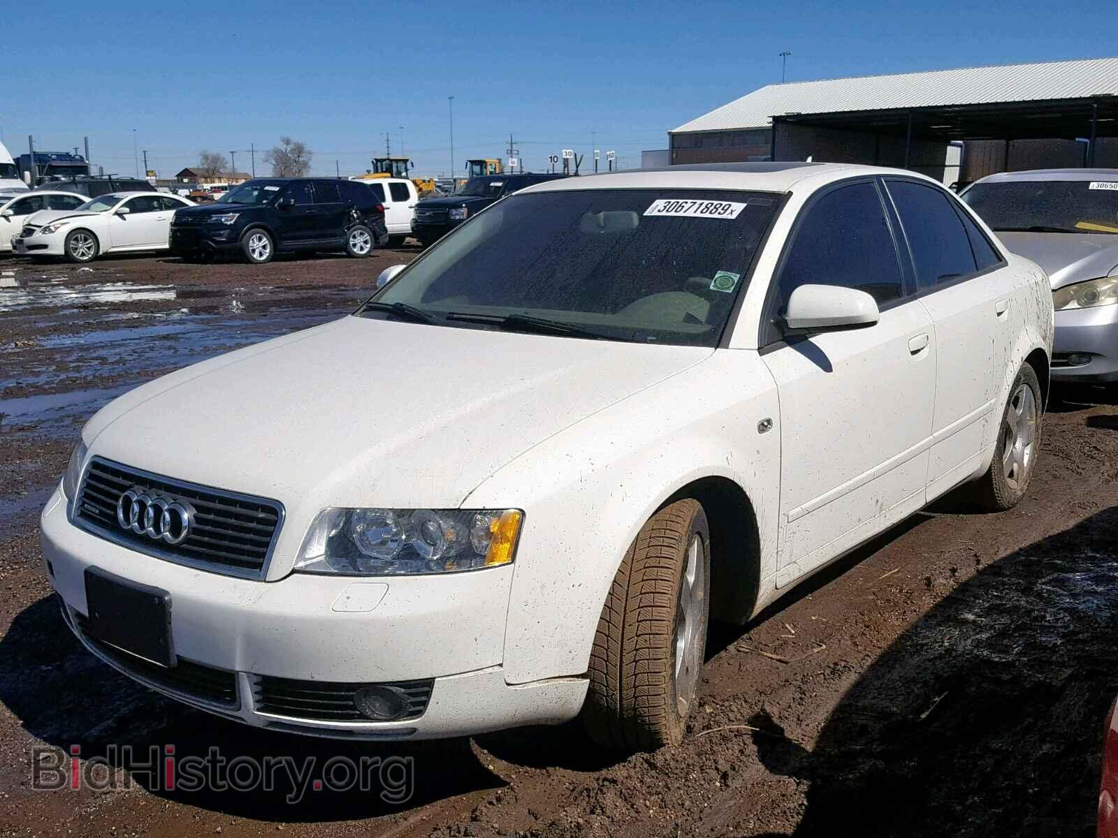 2005 AUDI A4 - VIN: WAULC68E55A011906 - Фото 2